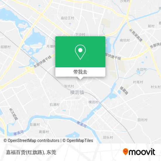 嘉福百货(红旗路)地图