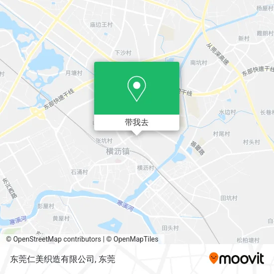 东莞仁美织造有限公司地图