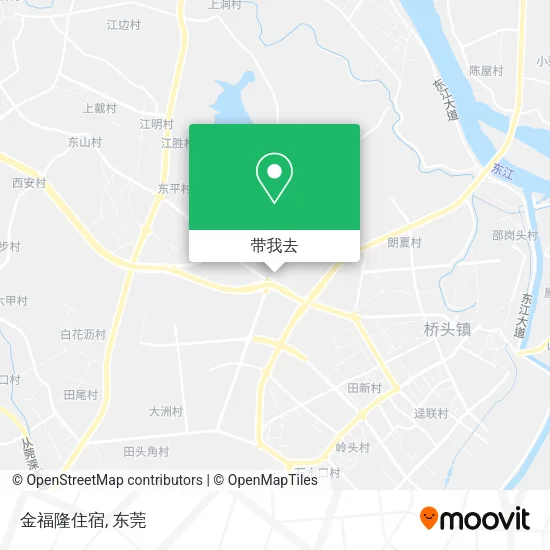金福隆住宿地图
