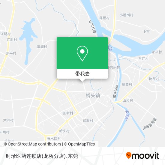 时珍医药连锁店(龙桥分店)地图