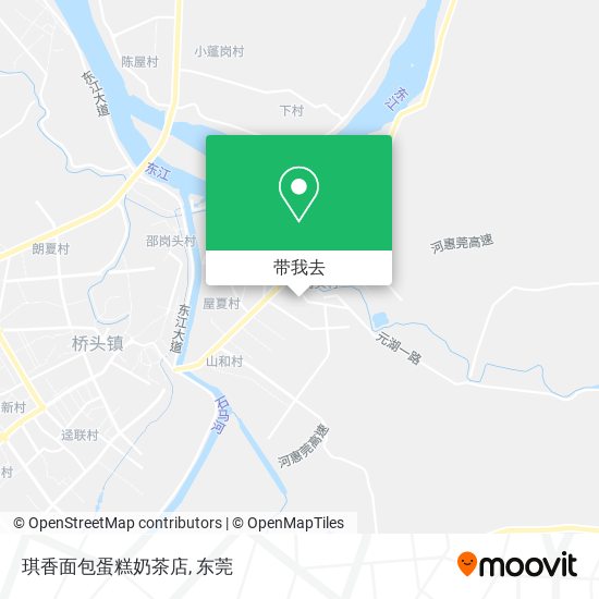 琪香面包蛋糕奶茶店地图