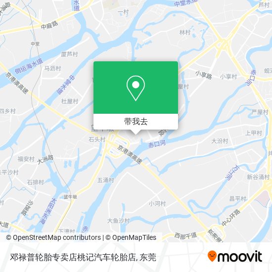 邓禄普轮胎专卖店桃记汽车轮胎店地图