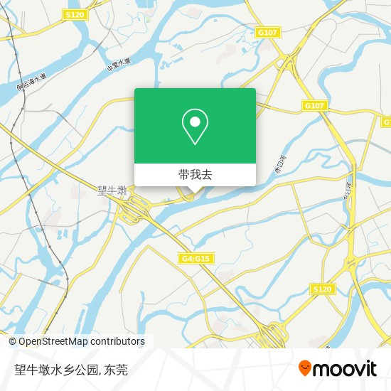 望牛墩水乡公园地图