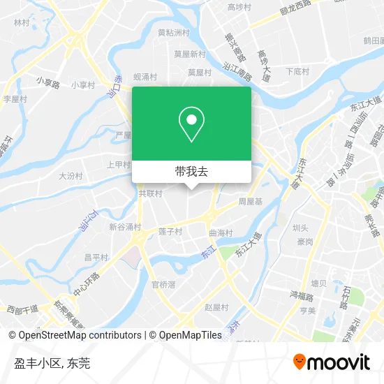 盈丰小区地图