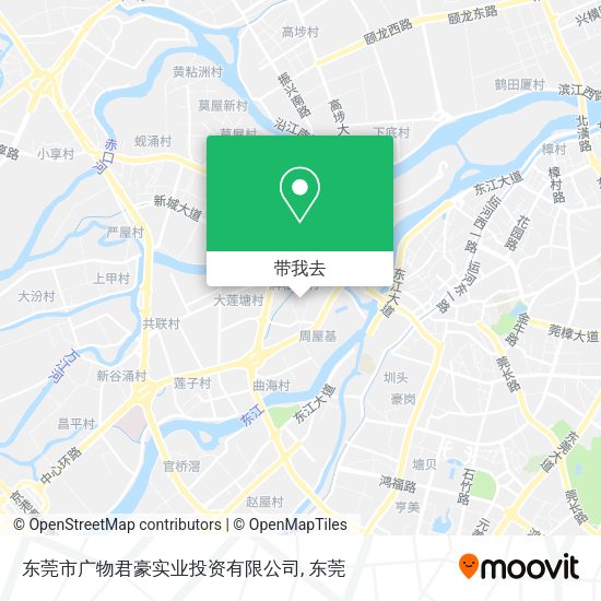 东莞市广物君豪实业投资有限公司地图