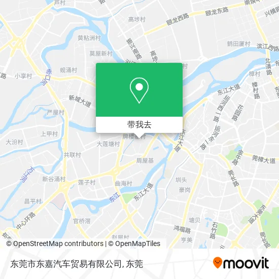 东莞市东嘉汽车贸易有限公司地图