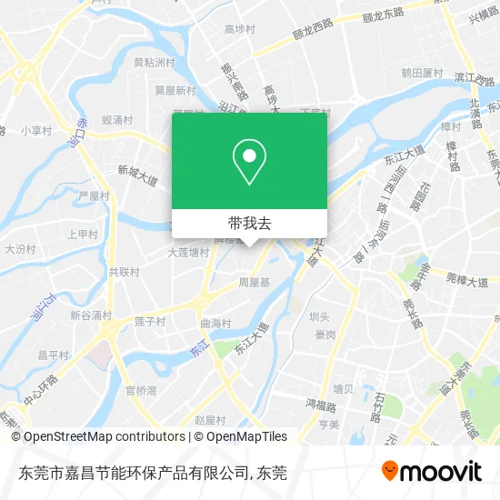 东莞市嘉昌节能环保产品有限公司地图