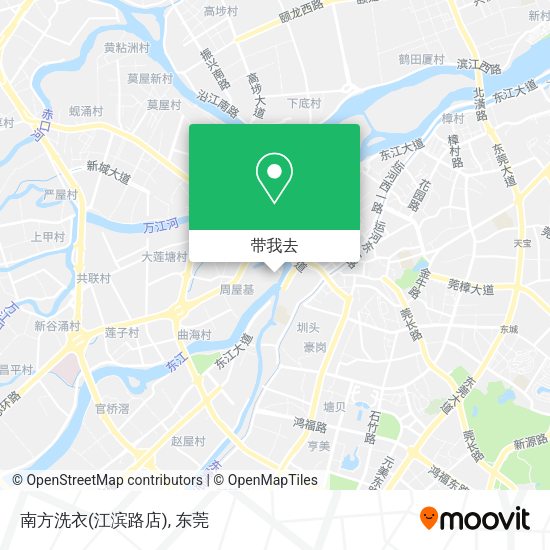 南方洗衣(江滨路店)地图