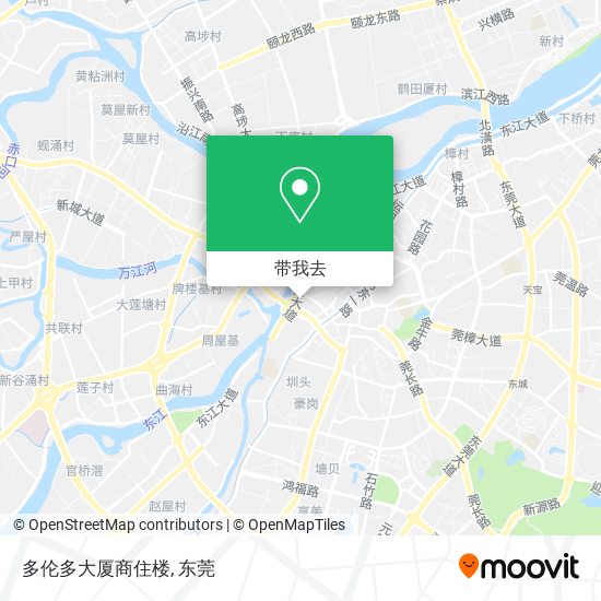 多伦多大厦商住楼地图