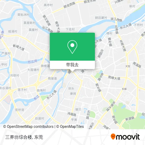 三界坊综合楼地图