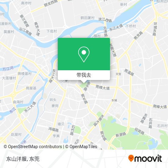 东山洋服地图