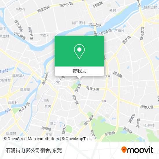 石涌街电影公司宿舍地图
