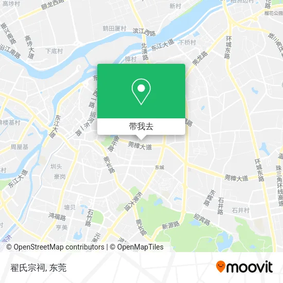 翟氏宗祠地图