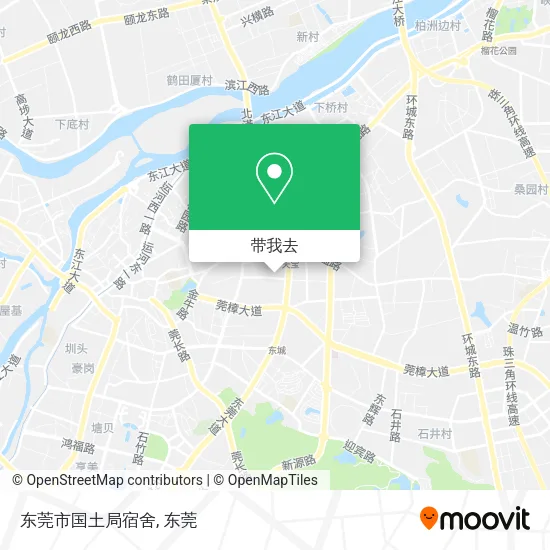 东莞市国土局宿舍地图