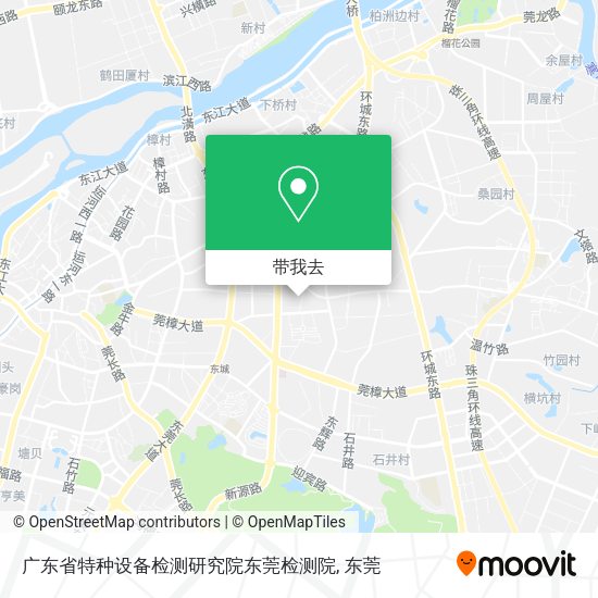 广东省特种设备检测研究院东莞检测院地图