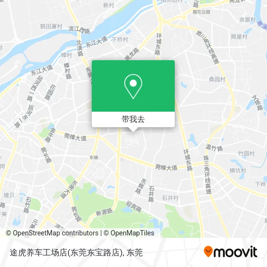 途虎养车工场店(东莞东宝路店)地图