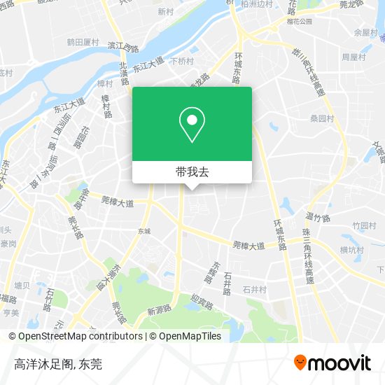 高洋沐足阁地图