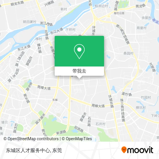东城区人才服务中心地图