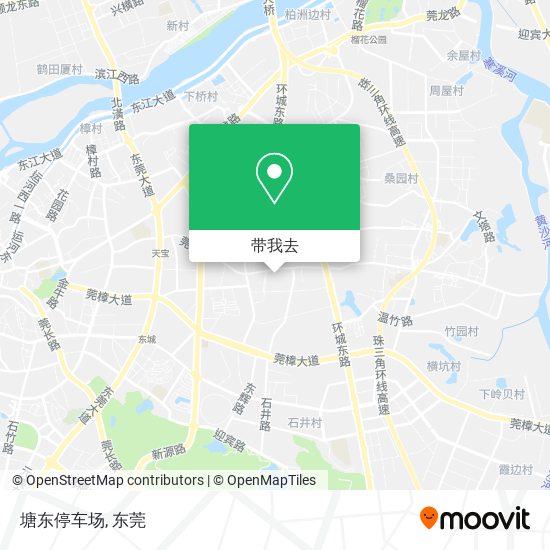 塘东停车场地图