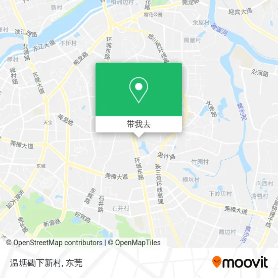 温塘磡下新村地图