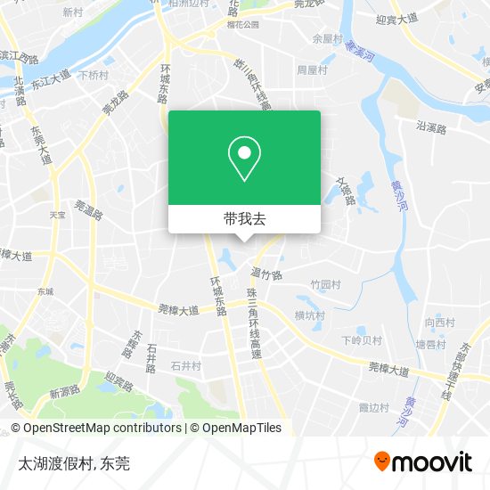太湖渡假村地图