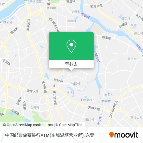 中国邮政储蓄银行ATM(东城温塘营业所)地图