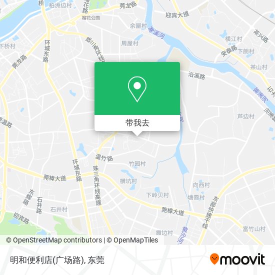 明和便利店(广场路)地图
