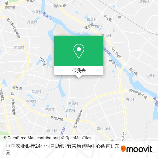 中国农业银行24小时自助银行(荣康购物中心西南)地图