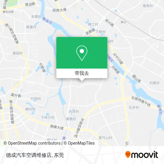 德成汽车空调维修店地图