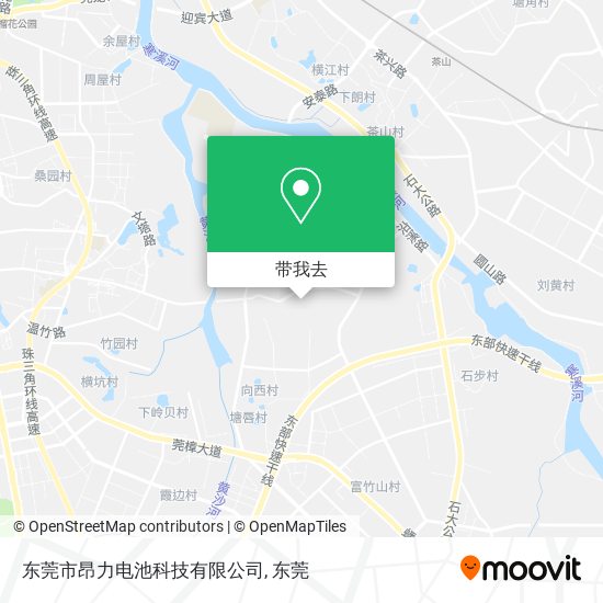 东莞市昂力电池科技有限公司地图