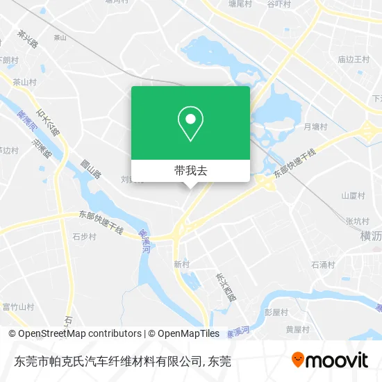 东莞市帕克氏汽车纤维材料有限公司地图