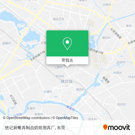 慈记厨餐具制品烘焙用具厂地图