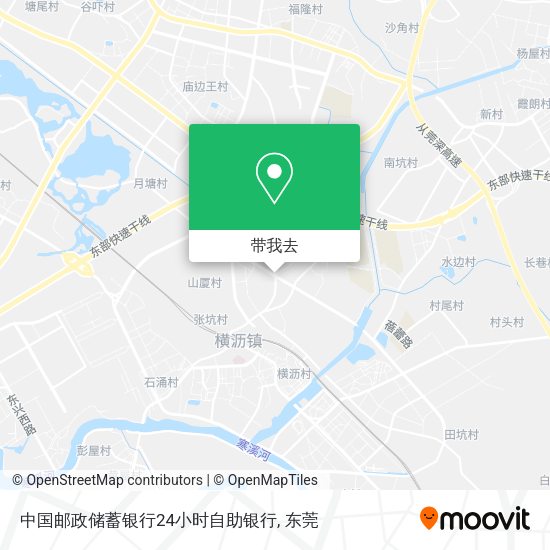 中国邮政储蓄银行24小时自助银行地图