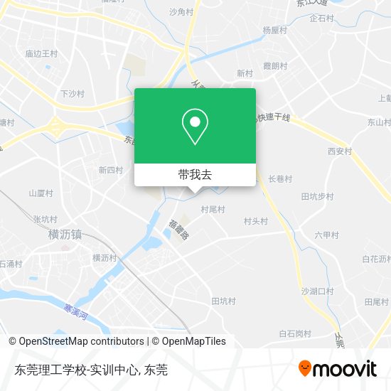 东莞理工学校-实训中心地图