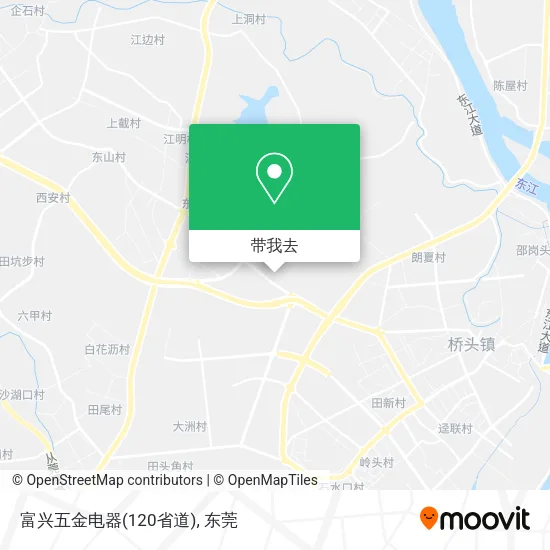 富兴五金电器(120省道)地图