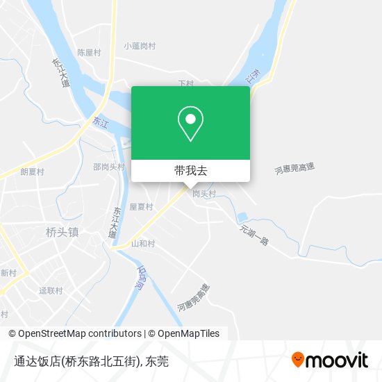通达饭店(桥东路北五街)地图