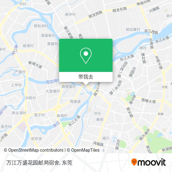万江万盛花园邮局宿舍地图