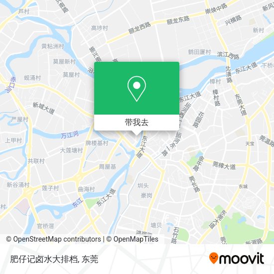 肥仔记卤水大排档地图