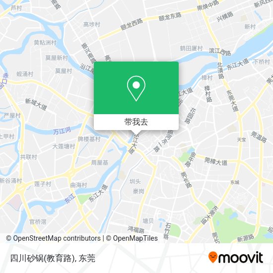 四川砂锅(教育路)地图