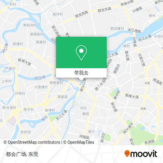 都会广场地图