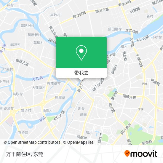 万丰商住区地图