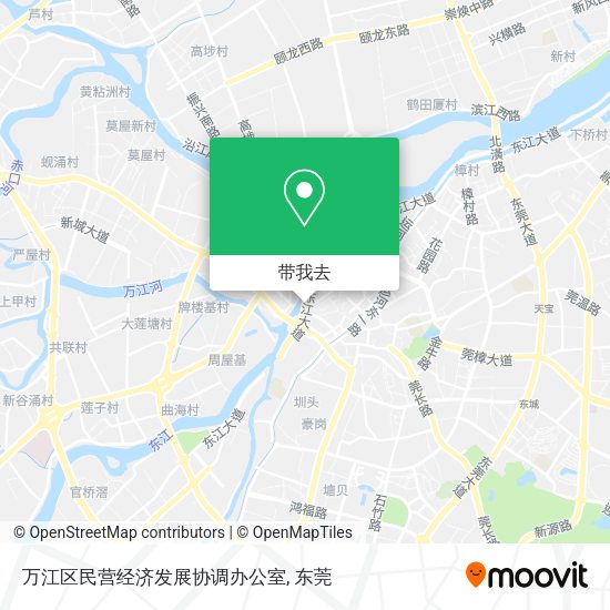 万江区民营经济发展协调办公室地图
