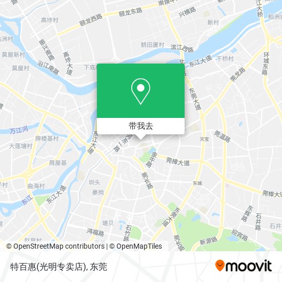特百惠(光明专卖店)地图