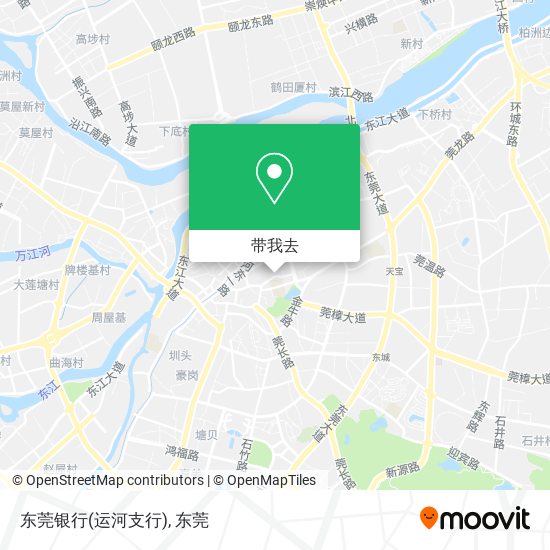 东莞银行(运河支行)地图