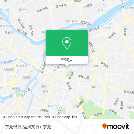 东莞银行(运河支行)地图