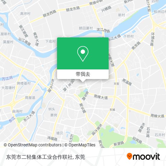 东莞市二轻集体工业合作联社地图