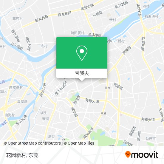 花园新村地图