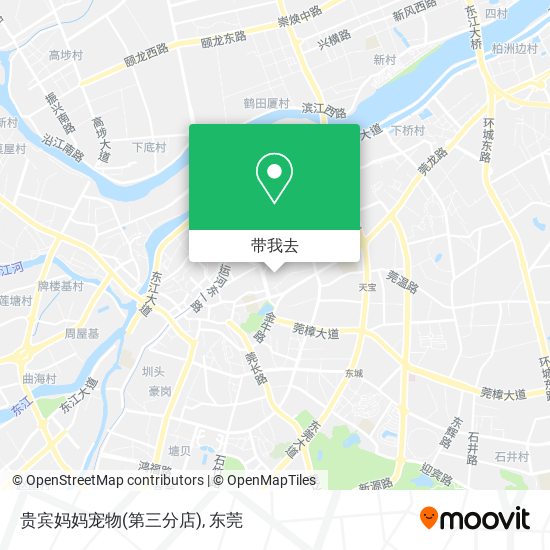 贵宾妈妈宠物(第三分店)地图