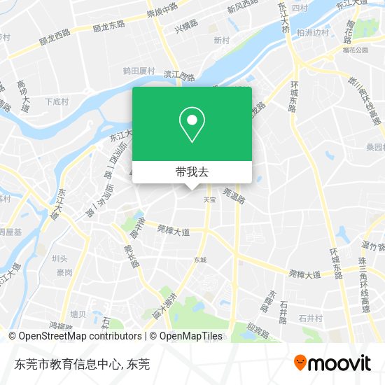 东莞市教育信息中心地图