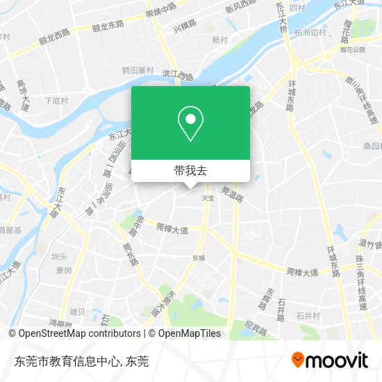 东莞市教育信息中心地图